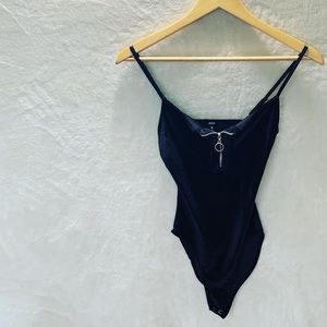 Bodysuit Black Velvet